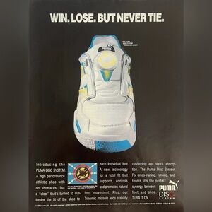 Puma | 1990s Vintage Magazine Advertisement